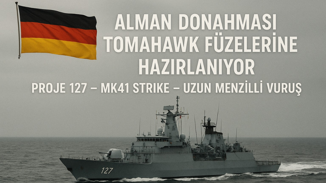 Almanya, Donanmasını Tomahawk Seyir Füzeleriyle Güçlendirmeyi Değerlendiriyor