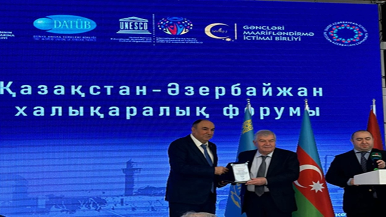 Almatı'da "Kazakistan-Azerbaycan" Uluslararası Forumu